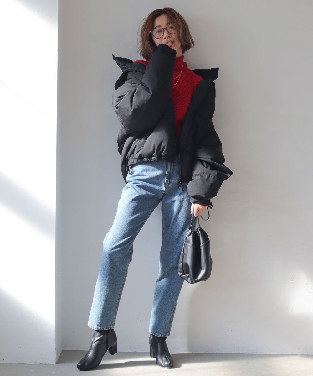 WEGO 【25年秋冬新作/ユニセックス着用ITEM/SMLサイズ展開】2WAYパファーブルゾン 