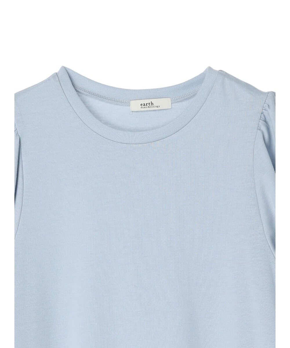 earth music&ecology 配色スカラップスリーブＴＥＥ 
