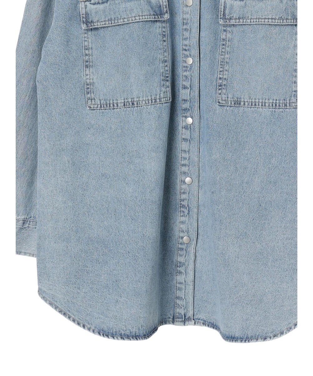 Green Parks ・ＥＬＥＮＣＡＲＥ　ＤＵＥ　デニムロングスリーブシャツ 