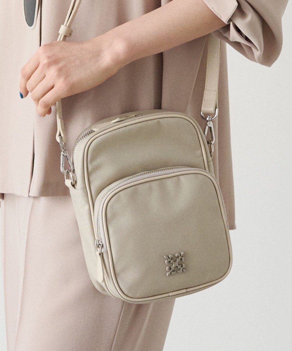 russet コーデュラナイロンスクエアショルダーバッグ(CE-1751) 