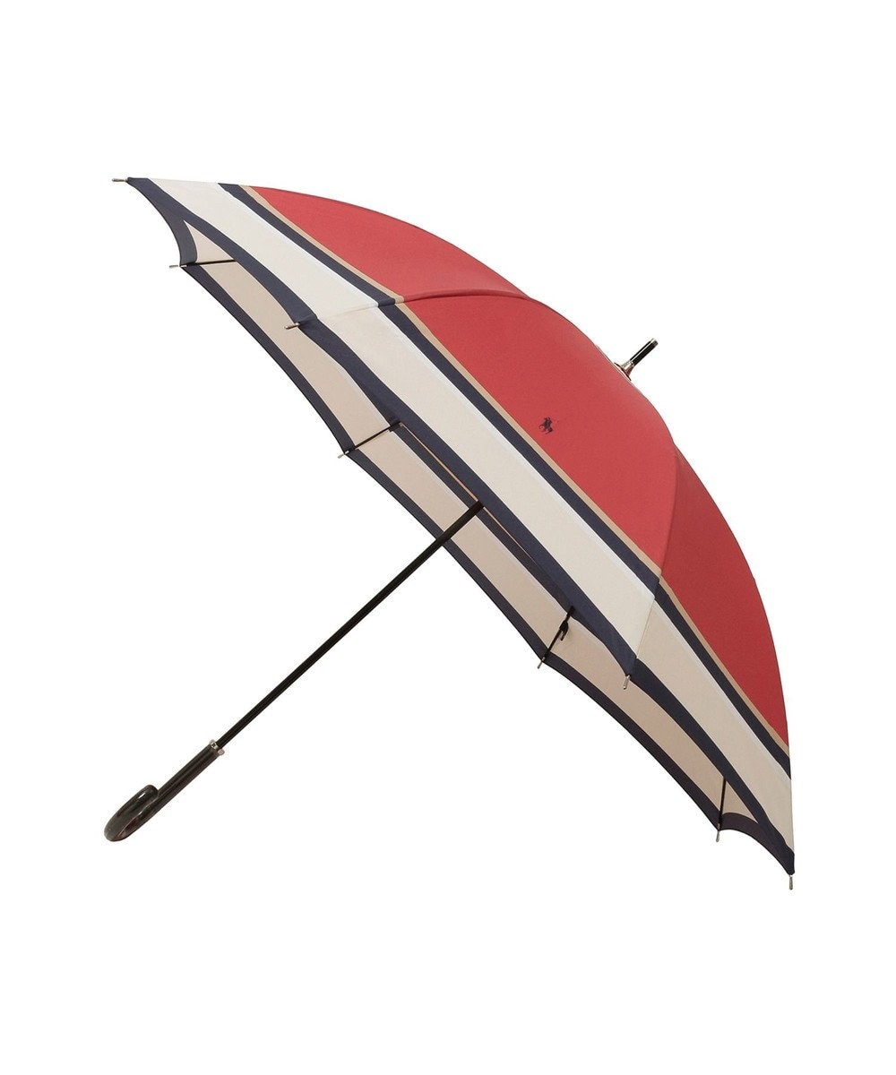MOONBAT 【日本製/ジャンプ傘】POLO RALPH LAUREN（ポロ ラルフローレン） 長傘 マルチボーダー 