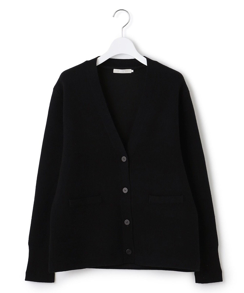 ICB 【洗える】ソフトカシミヤミックス Vネックニットカーディガン 