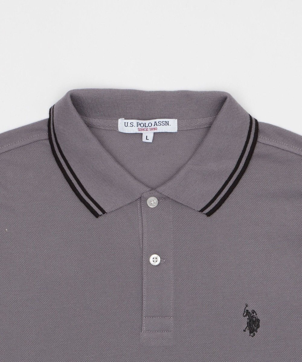 WEGO 【25年秋冬新作/ユニセックスITEM/SMLサイズ展開】別注USPOLOラインポロシャツ（長袖） 