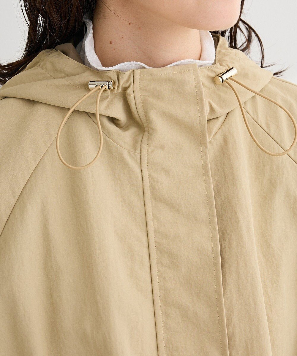 Green Parks 撥水加工ミディ丈マウンテンパーカー 