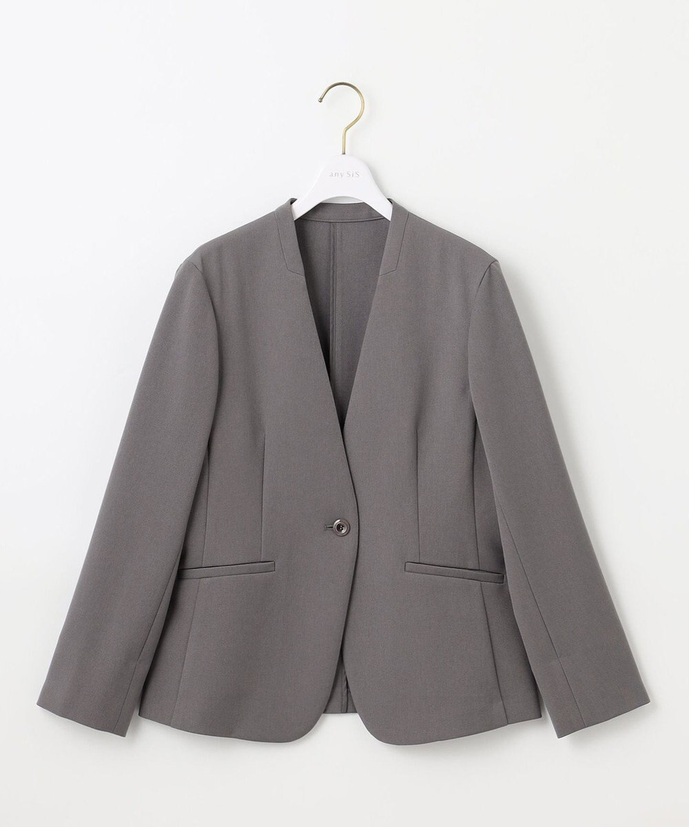 ANY SIS 【セットアップ対応】ビューティーツイルストレッチ ジャケット 