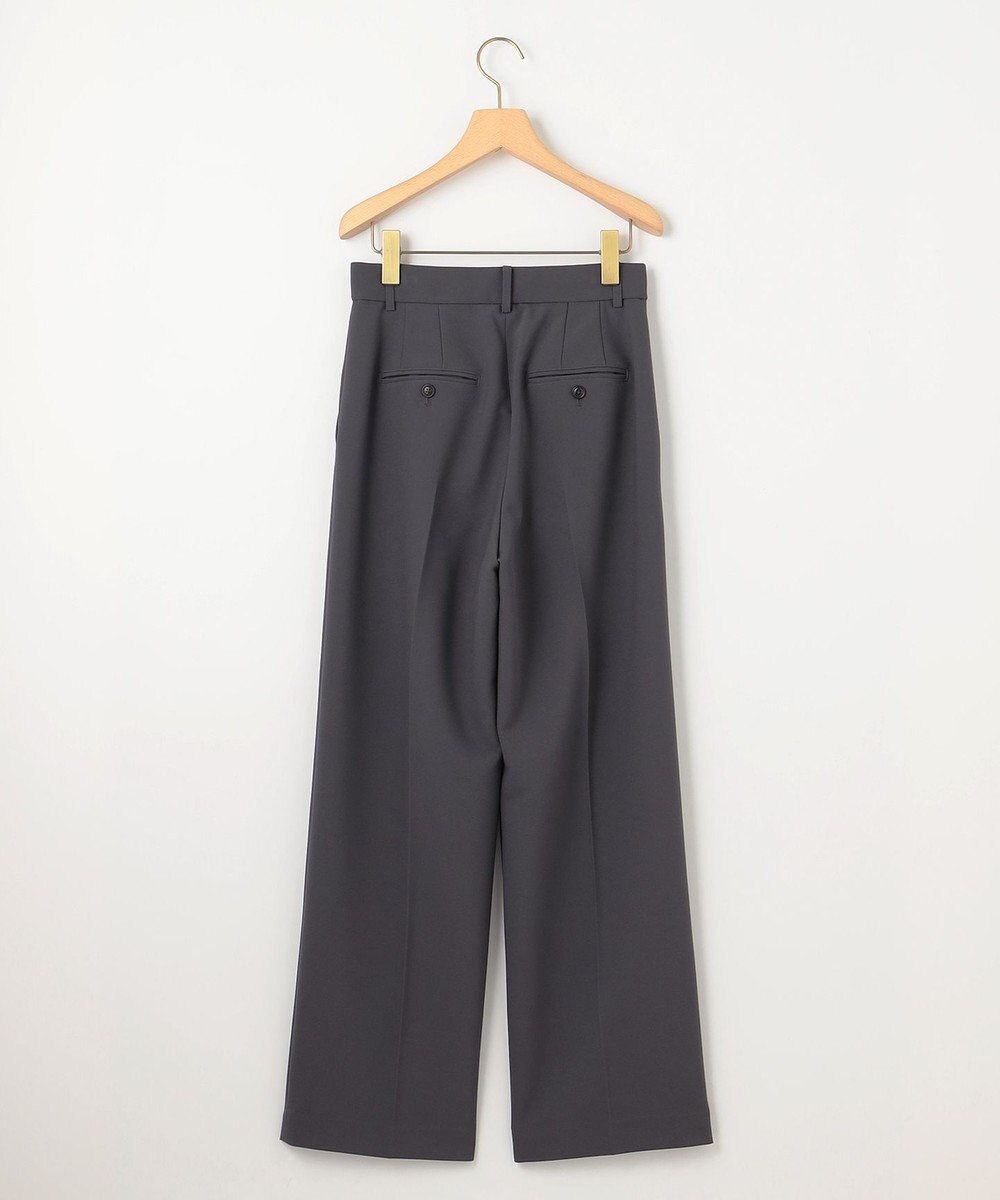 組曲 S 【WEB限定】ベーシックダブルクロス ワイドストレートパンツ 