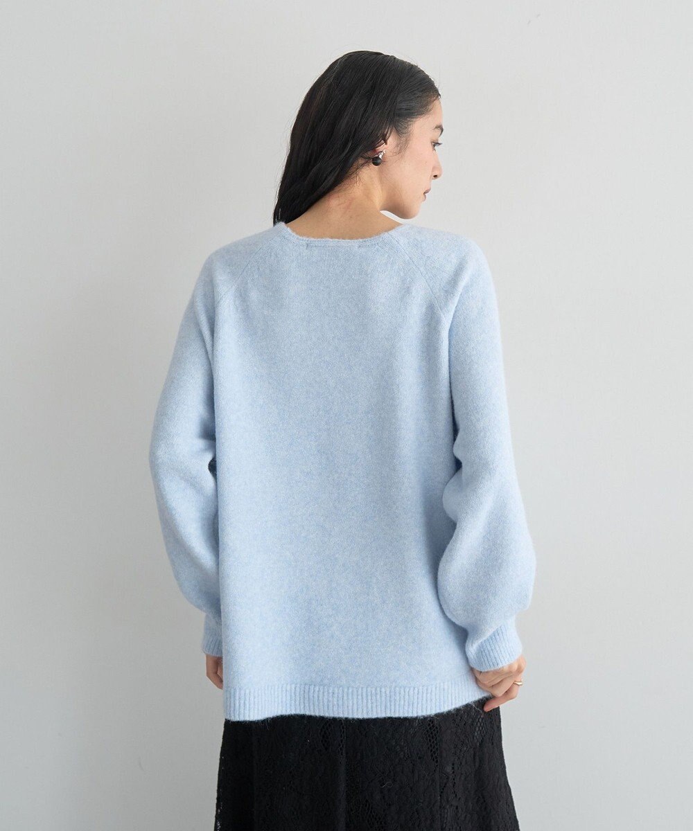 YECCA VECCA Vネックルーズニット 