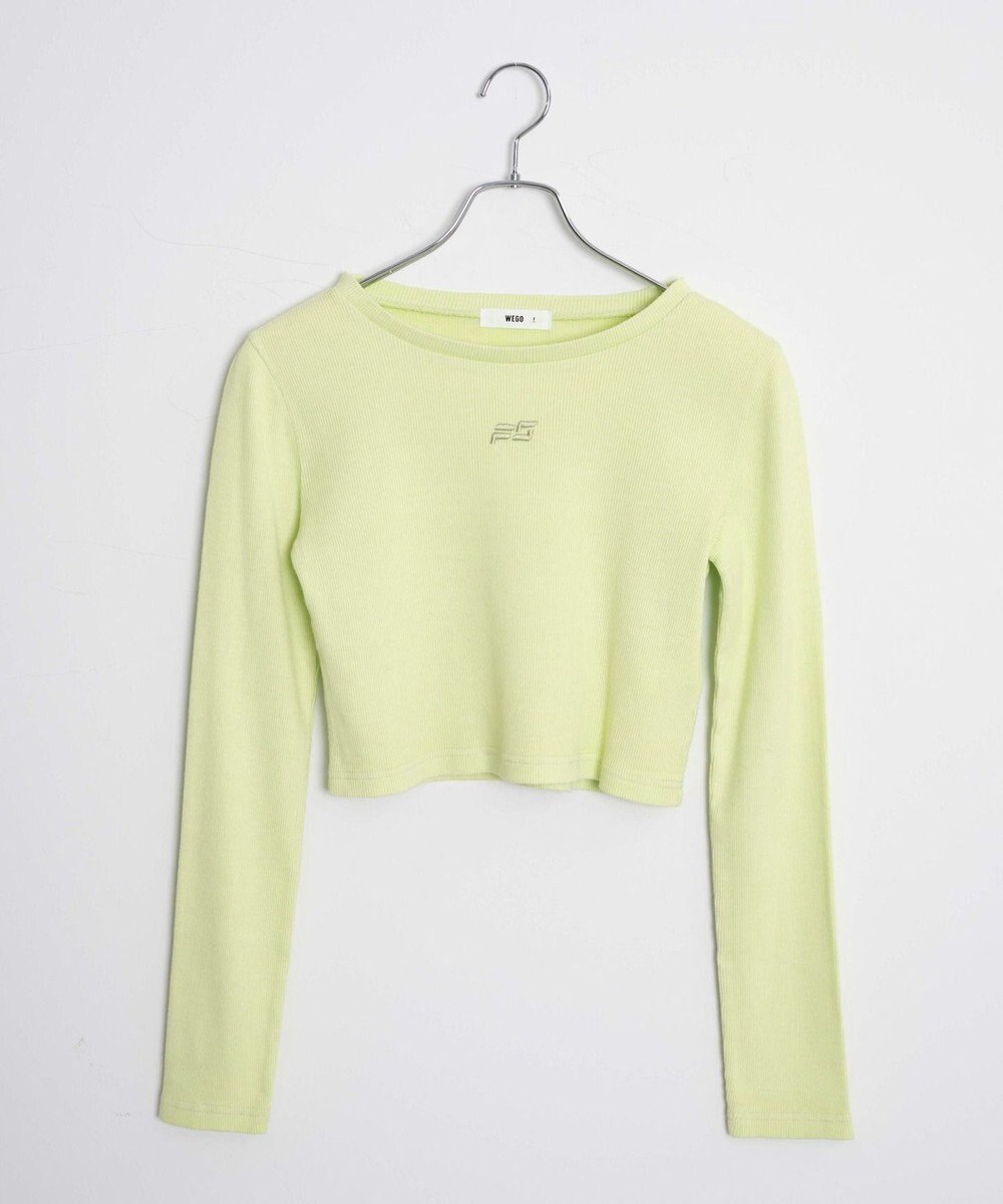 WEGO ヴィンテージウォッシュリブロンT 