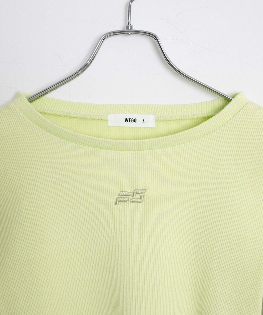 WEGO ヴィンテージウォッシュリブロンT 