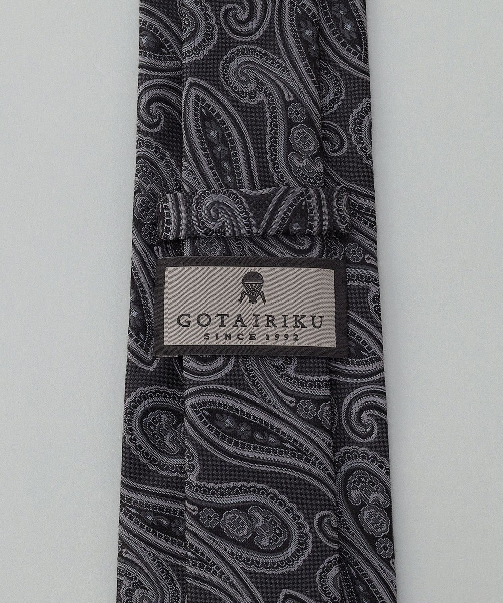 GOTAIRIKU GOTAIRIKU別注【日本製】シルク ネクタイ_ペイズリー柄 