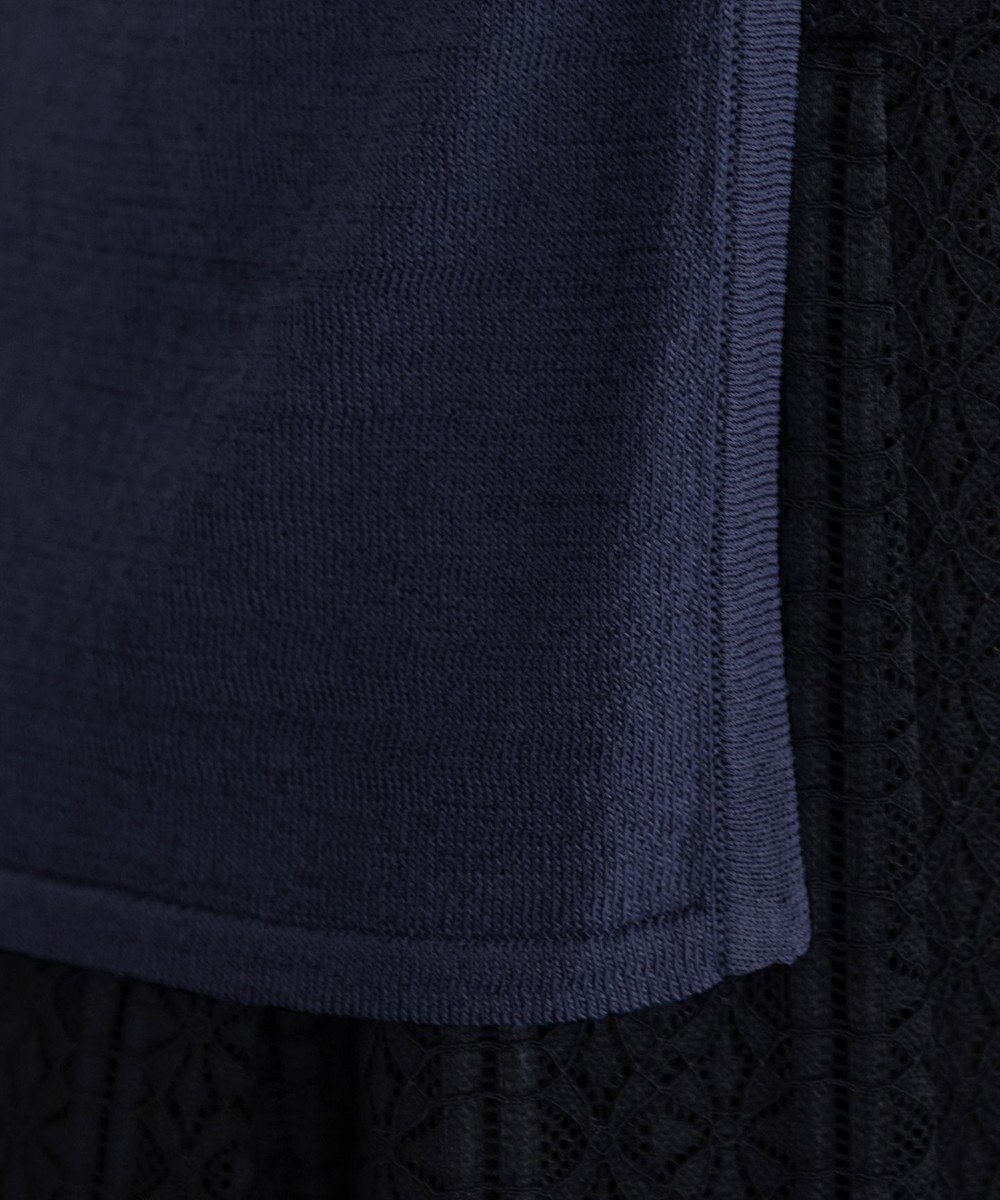 Tiaclasse L 【新色追加・洗える・UVケア・接触冷感】サマーニット半袖カーディガン 