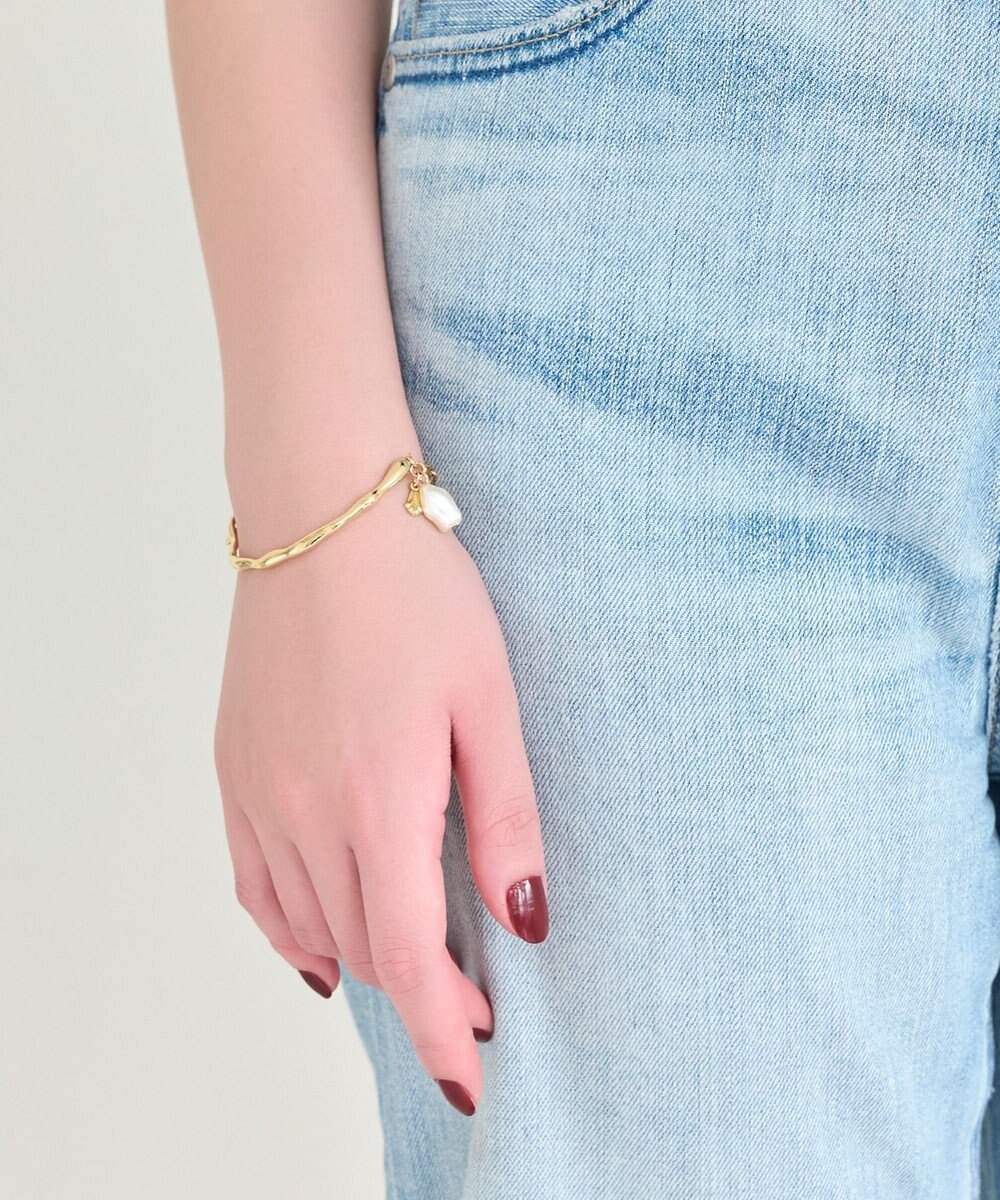 Phoebe フロウラインメタルブレスレット　ゴールド 