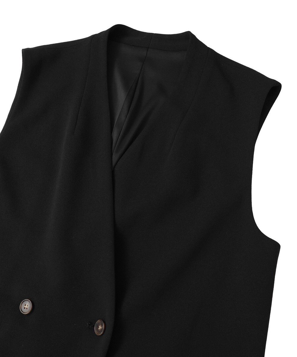 Green Parks Ｏ．洗えてストレッチ　Ｗボタンベスト 