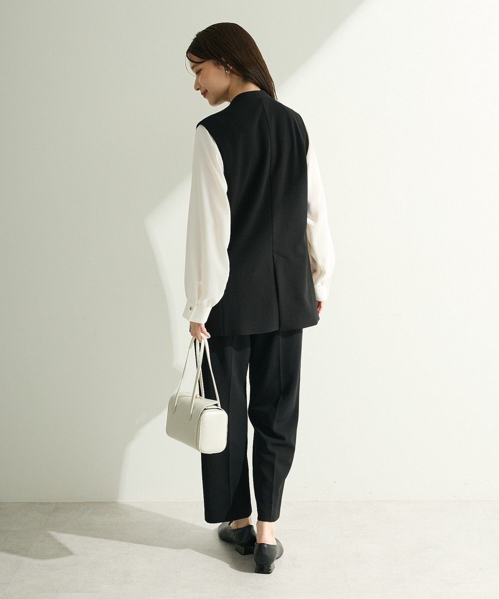 Green Parks Ｏ．洗えてストレッチ　Ｗボタンベスト 