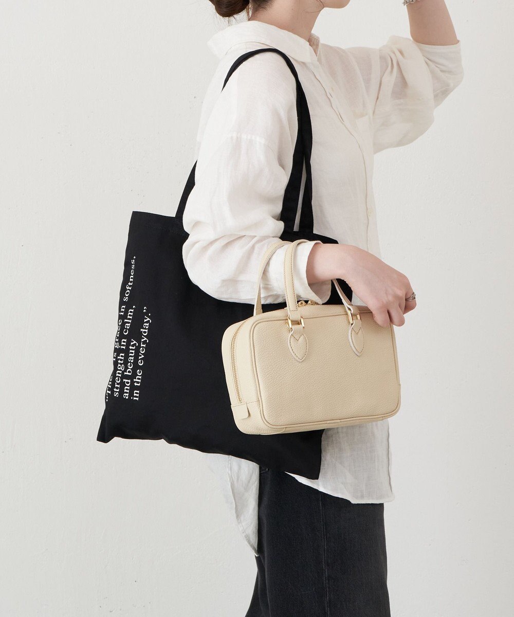 russet 【2025AW新作】シュリンクレザー2WAYミニボストンバッグ(CE-1581) 