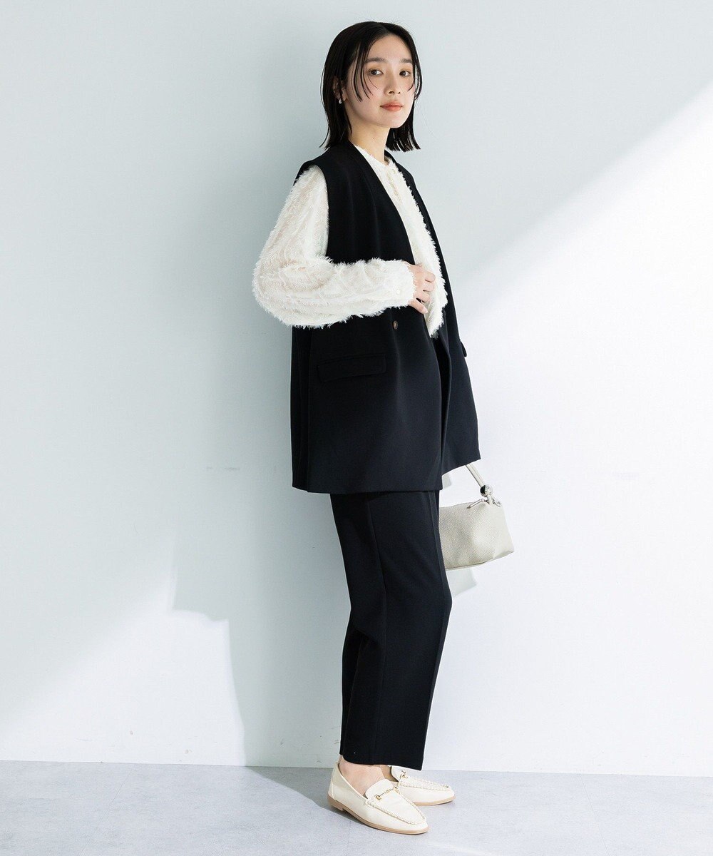 Green Parks Ｏ．洗えてストレッチ　Ｗボタンベスト 