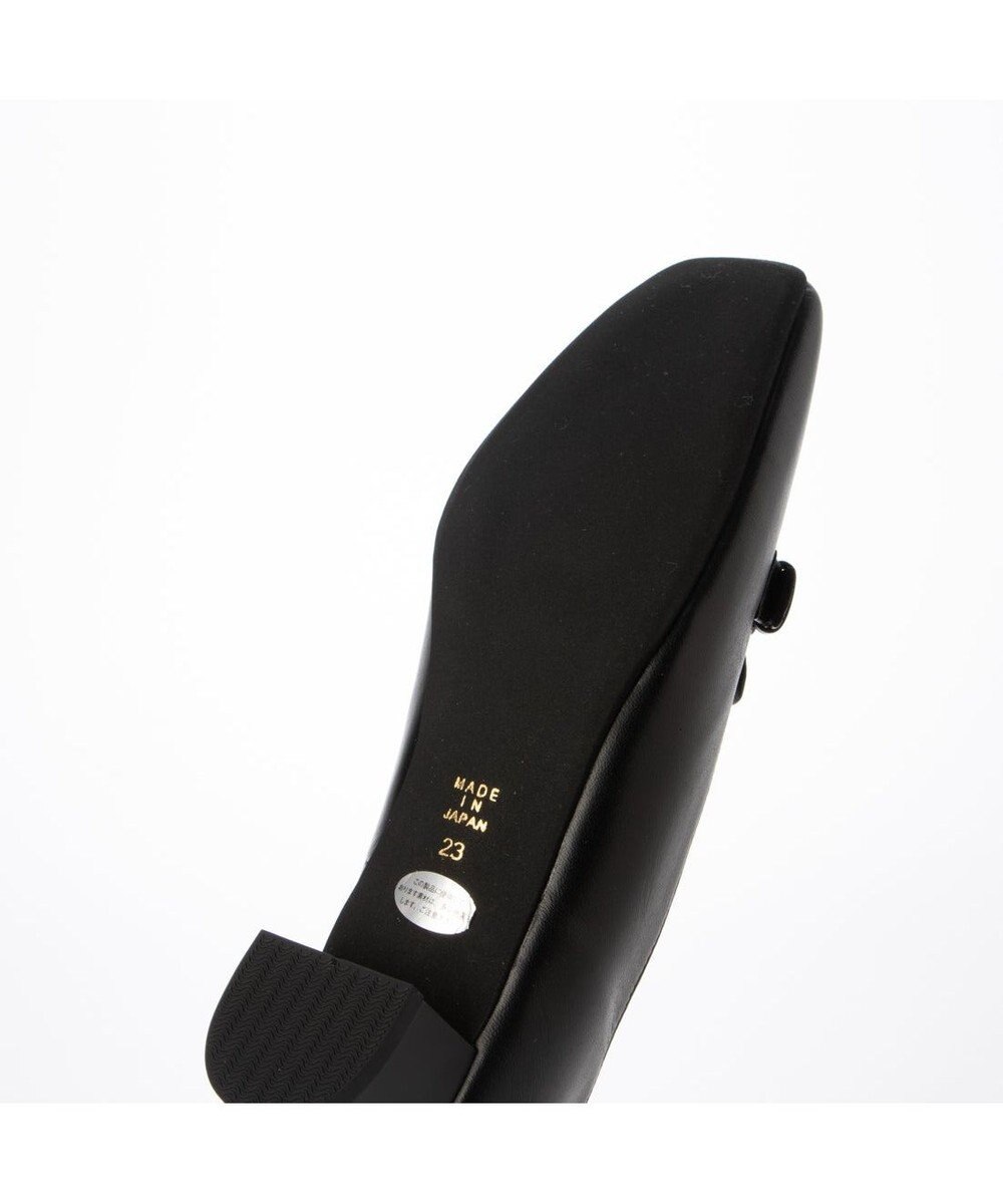 ing <ing>ベルトデザインヒールローファー 