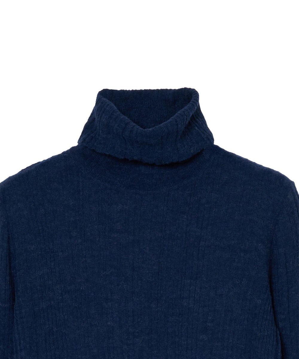 JOSEPH シアーウールリブ ハイネックニット 