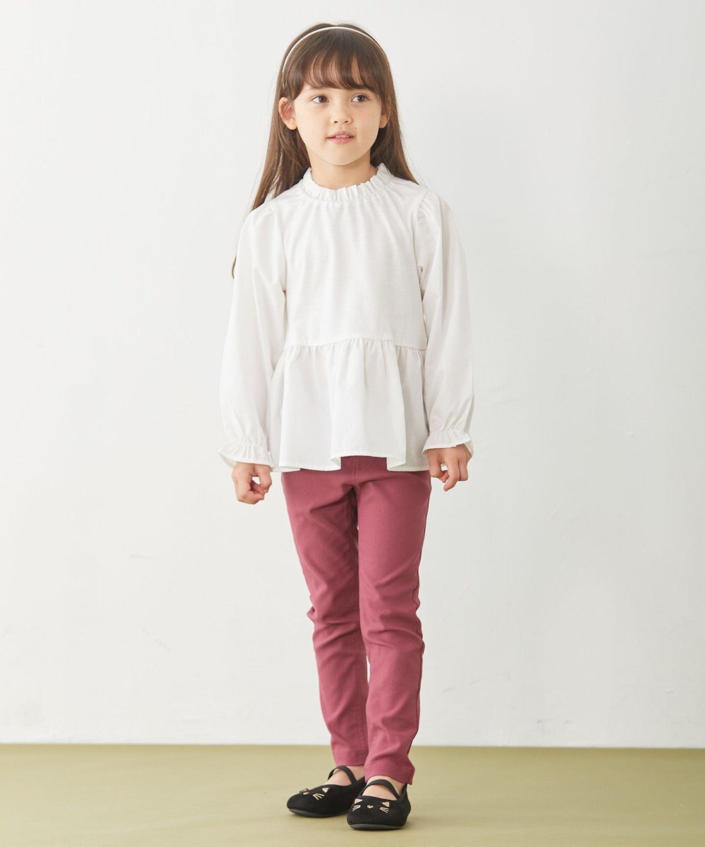 ANY KIDS ニットベストレイヤードチュニック 