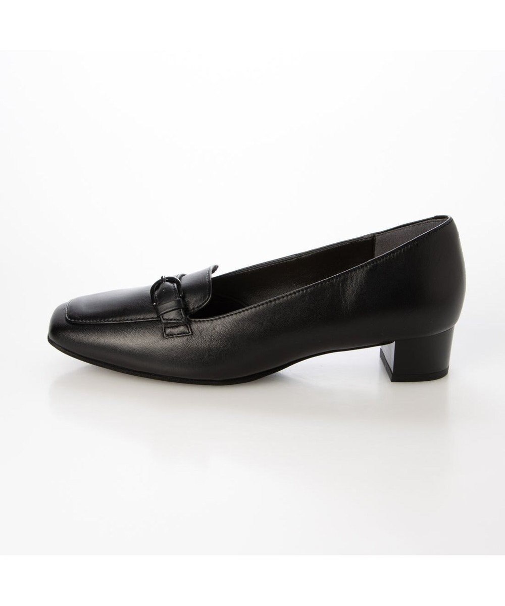 ing <ing>ベルトデザインヒールローファー 