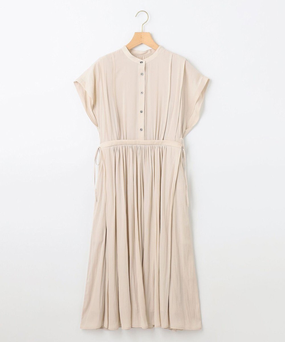 組曲 ギャザーライトデシン ワンピース 