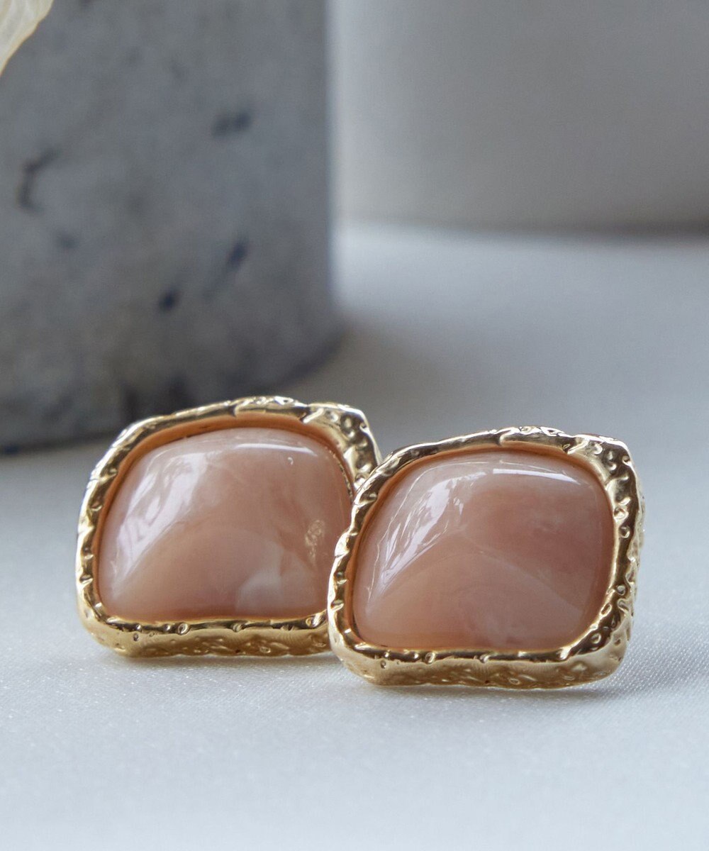 Tiaclasse カラースクエアピアス 