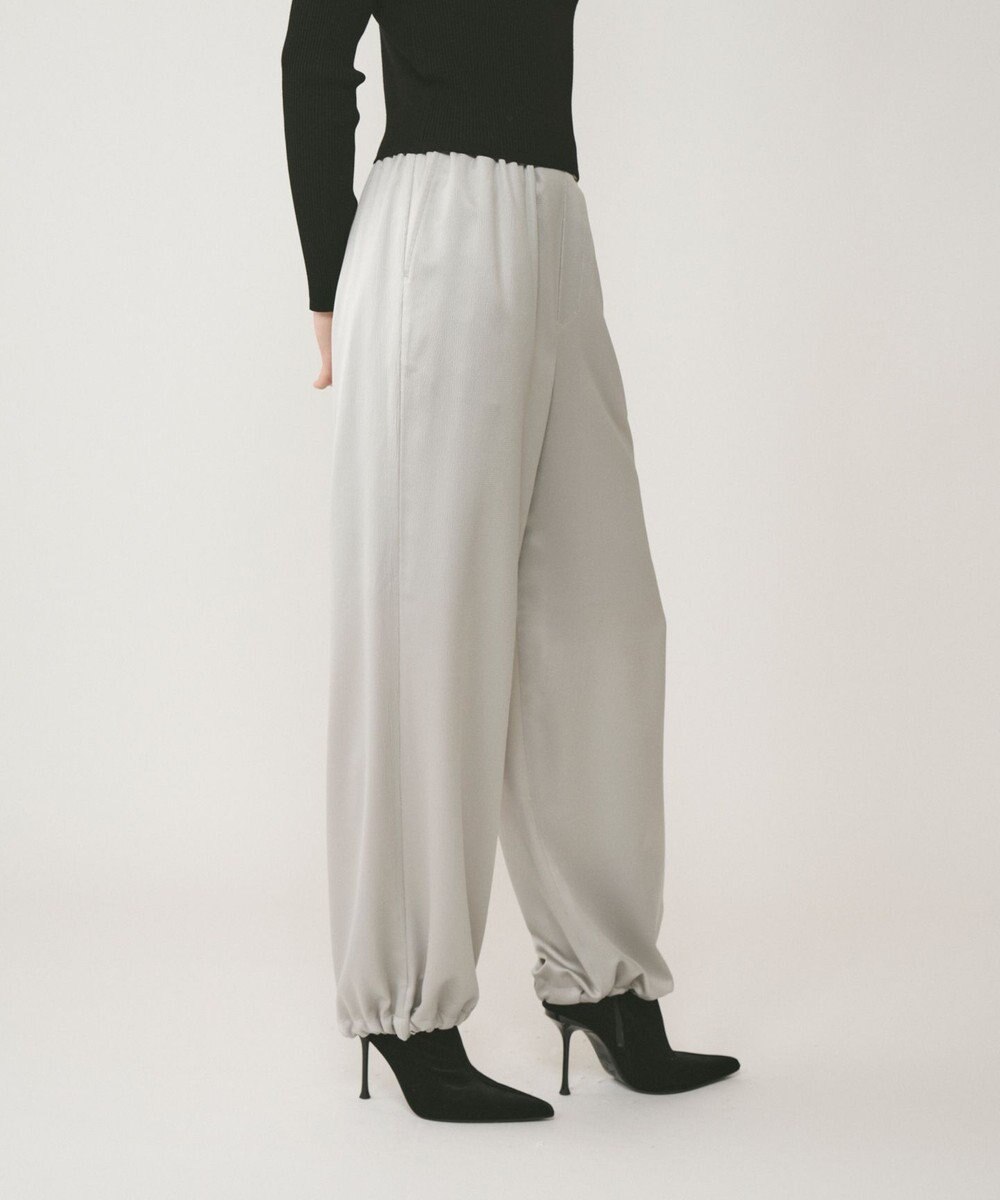 GRACE CONTINENTAL チンツサテンパンツ 