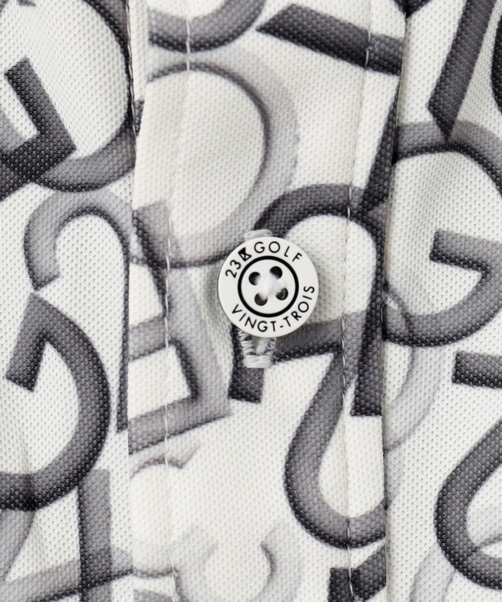 23区GOLF 【MEN】【吸水速乾】MOVEロゴ 半袖ポロシャツ 