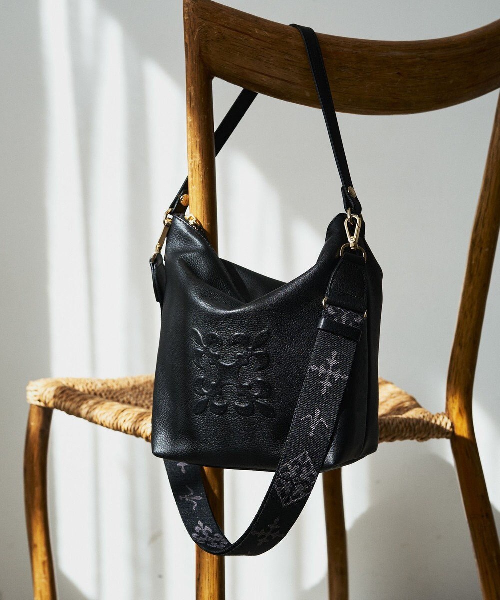 russet 《WEB限定》スタンダードミニショルダーバッグ <エンボスモノグラム>(CE-1718-WEB) 