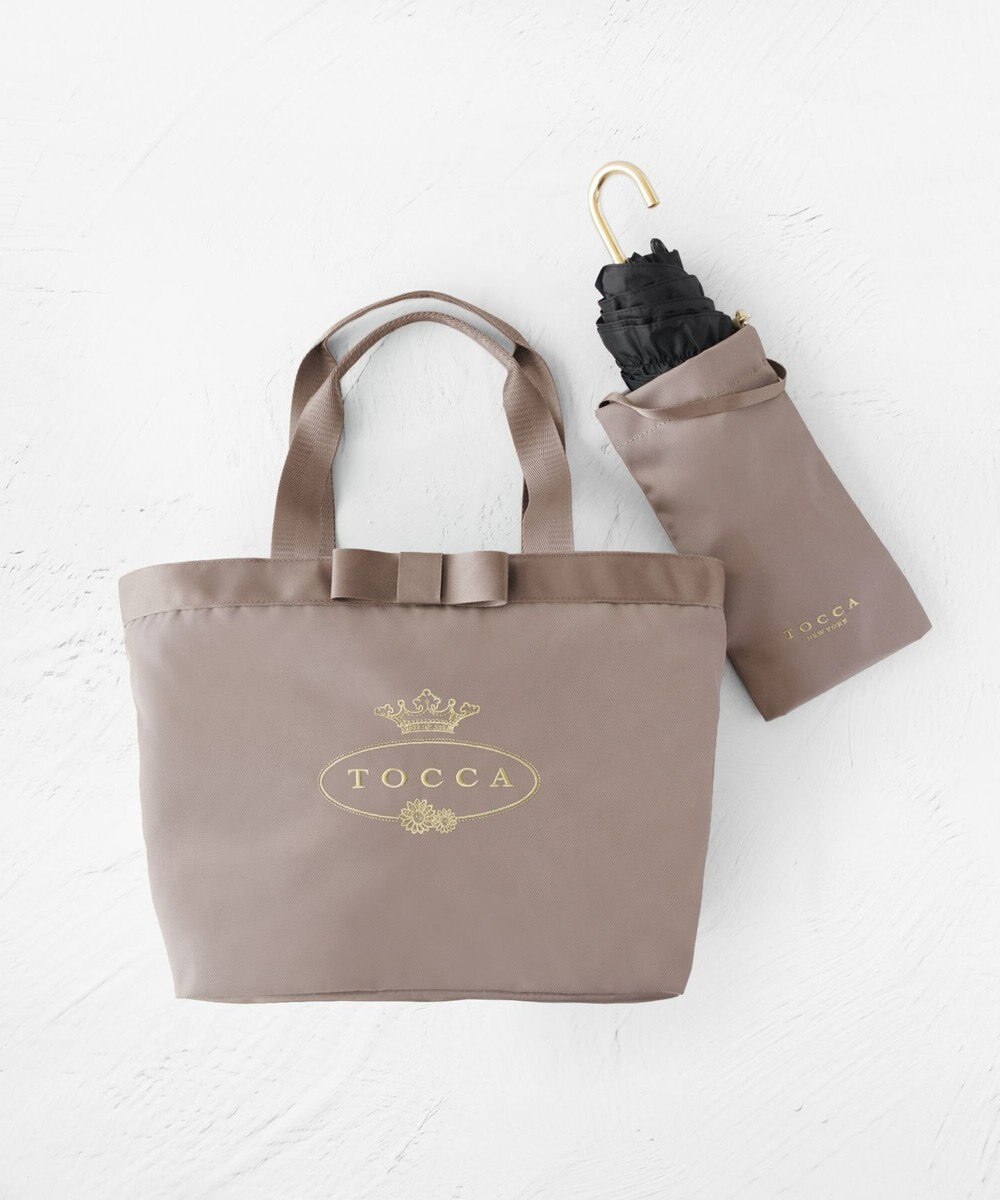 TOCCA 【A4サイズ対応・撥水・サスティナブル素材】LOGO RAIN 2SET BAG バッグ 