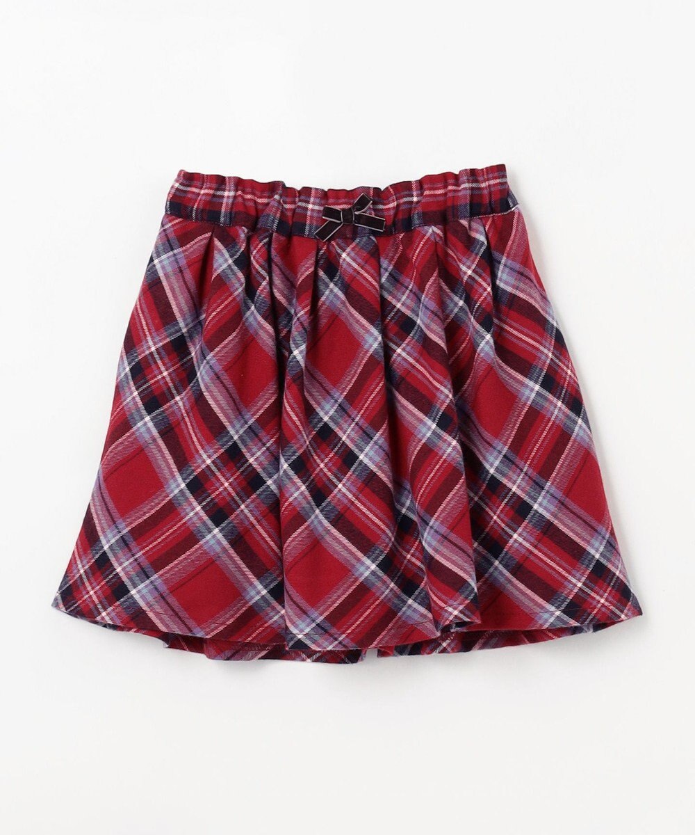 ANY KIDS チェック柄 スカパン 