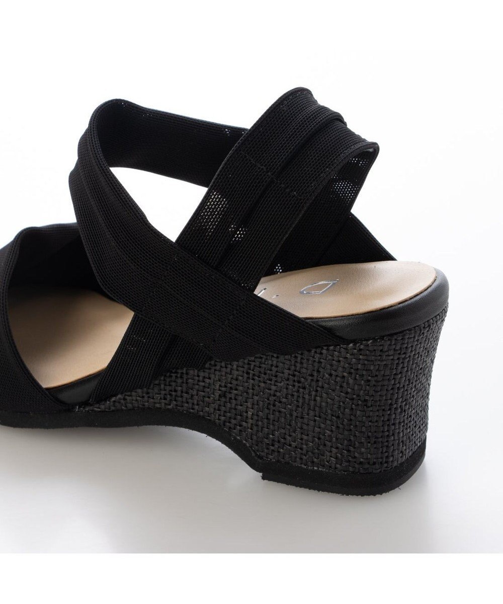 MODE ET JACOMO <D'ICI>アンクルストラップストレッチサンダル 