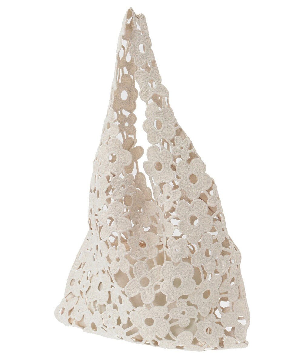 Green Parks ・ｃａｃｈｅ　ｃａｃｈｅ　フラワーレーストートバッグ 