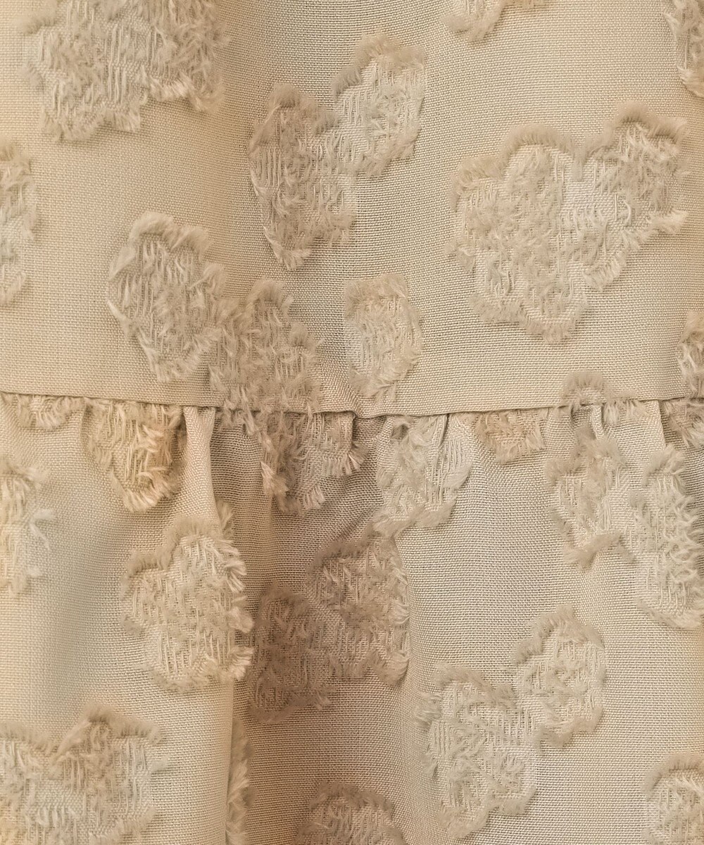 組曲 カットジャカードティアードワンピース 