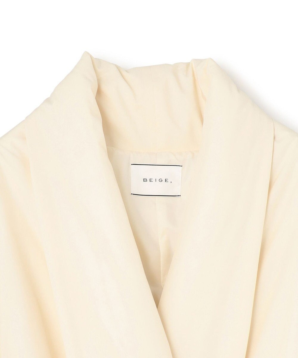 BEIGE， 【洗える】PINS / 中綿ロングコート 