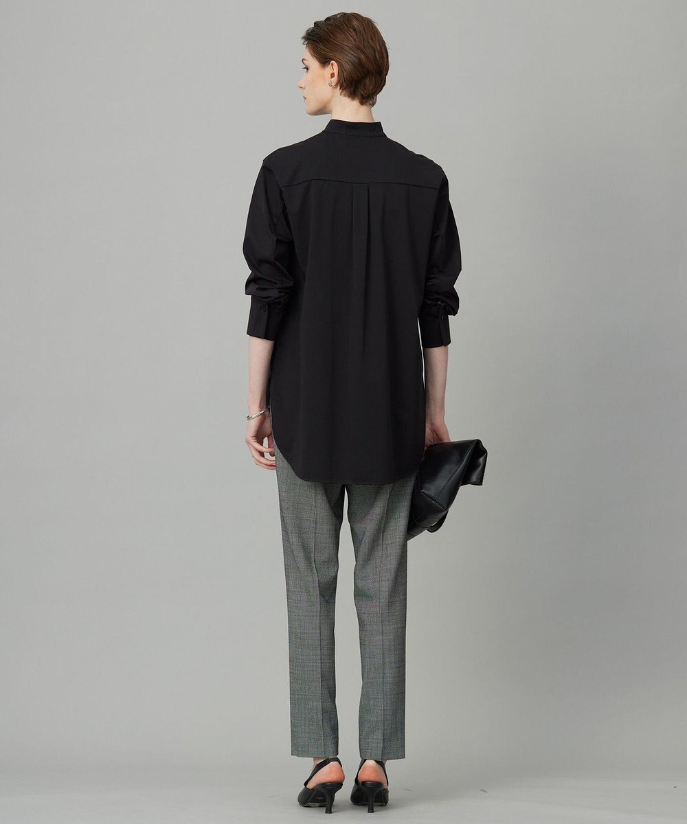 ICB 【UVカット・洗える】ウール2WAYストレッチ ドロストパンツ 