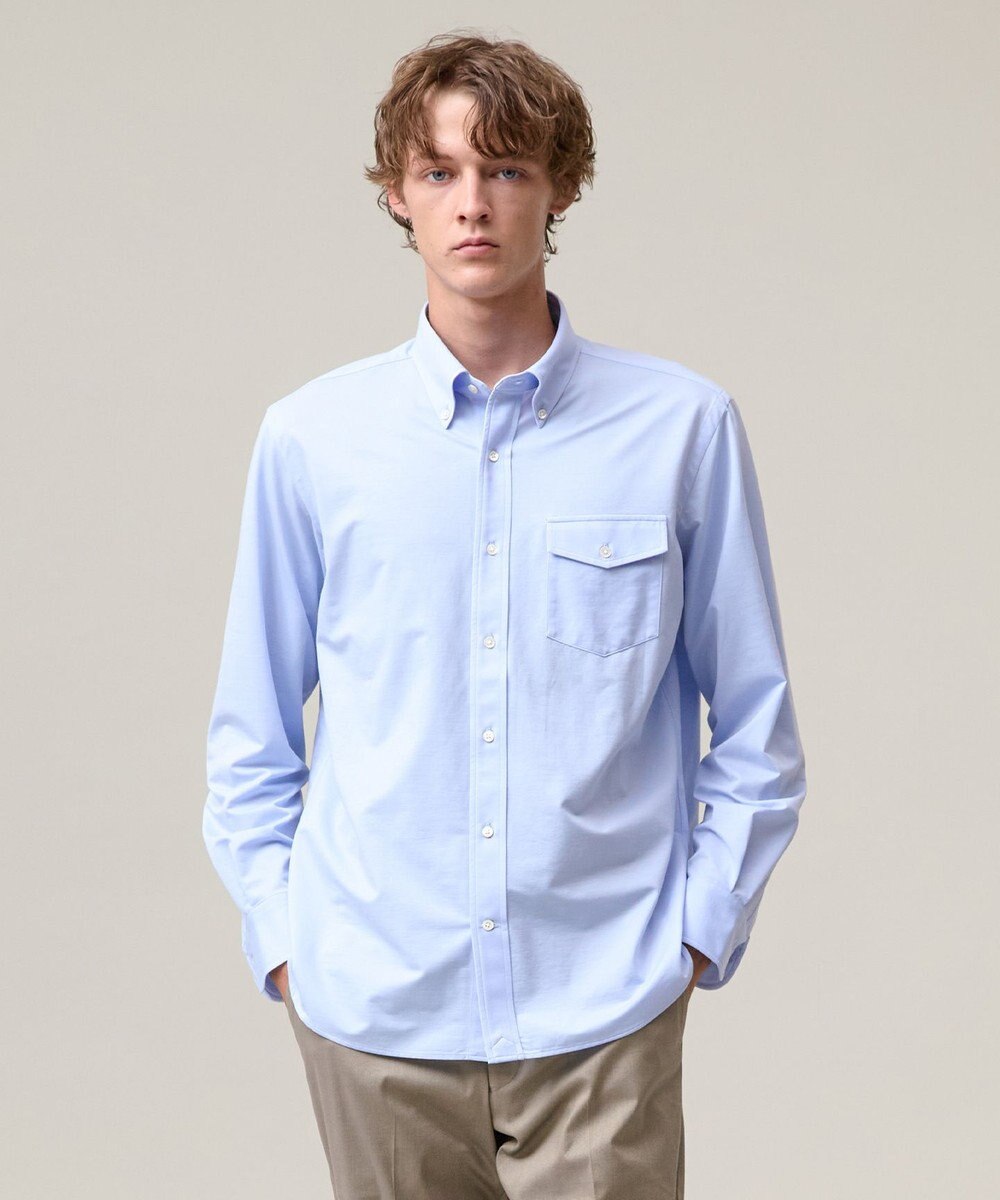 J.PRESS MEN 【KANEMASA JERSEY】ボタンダウン シャツ 