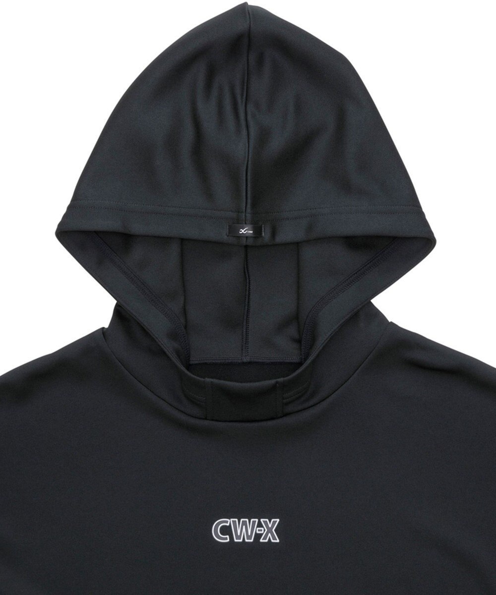 CW-X 【UNISEX】 CW-X 【STYLE FREE】 フードつき スポーツ プルオーバー 長袖 スウェット パーカー トップス ユニセックス DLR189 /ワコール 