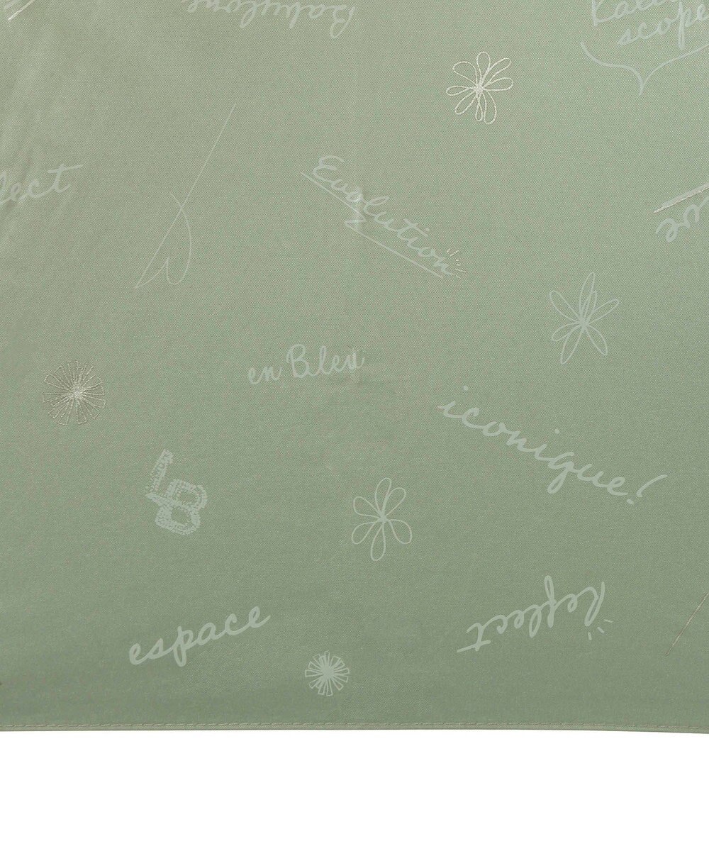 MOONBAT 【一級遮光/晴雨兼用】LANVIN en Bleu (ランバン オン ブルー) 長傘 日傘 ラインドローイング 遮光 遮熱 UV 