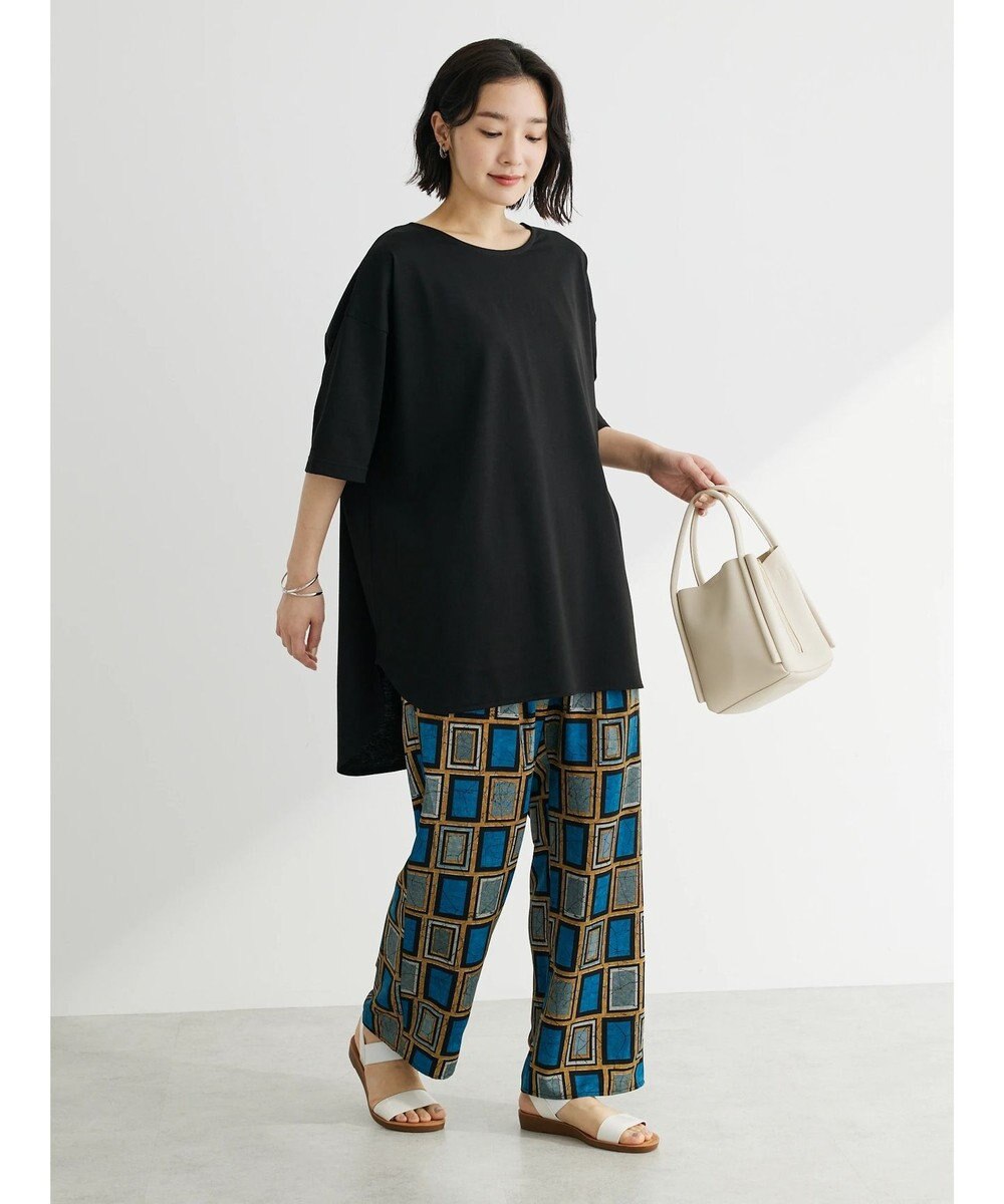 Green Parks アフリカン柄イージーパンツ 