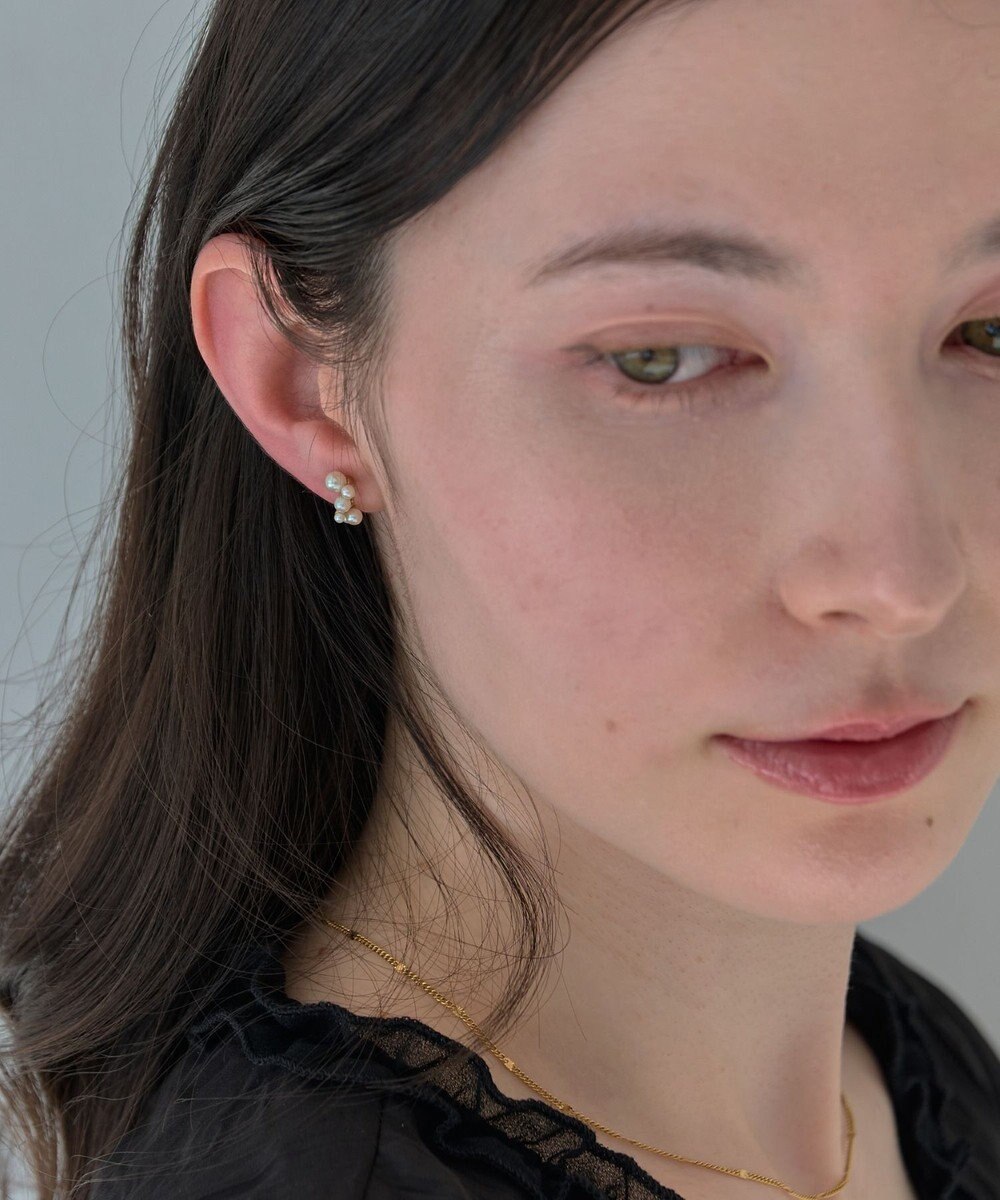 Phoebe 【痛くないシリーズ/金属アレルギー対応】クラスパールライトフィットイヤリング 