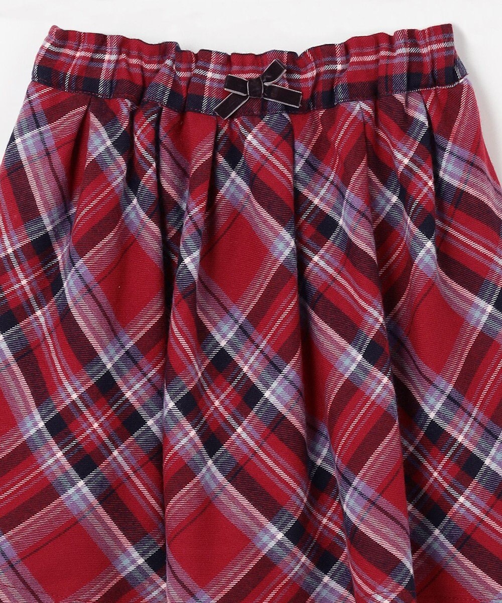 ANY KIDS チェック柄 スカパン 