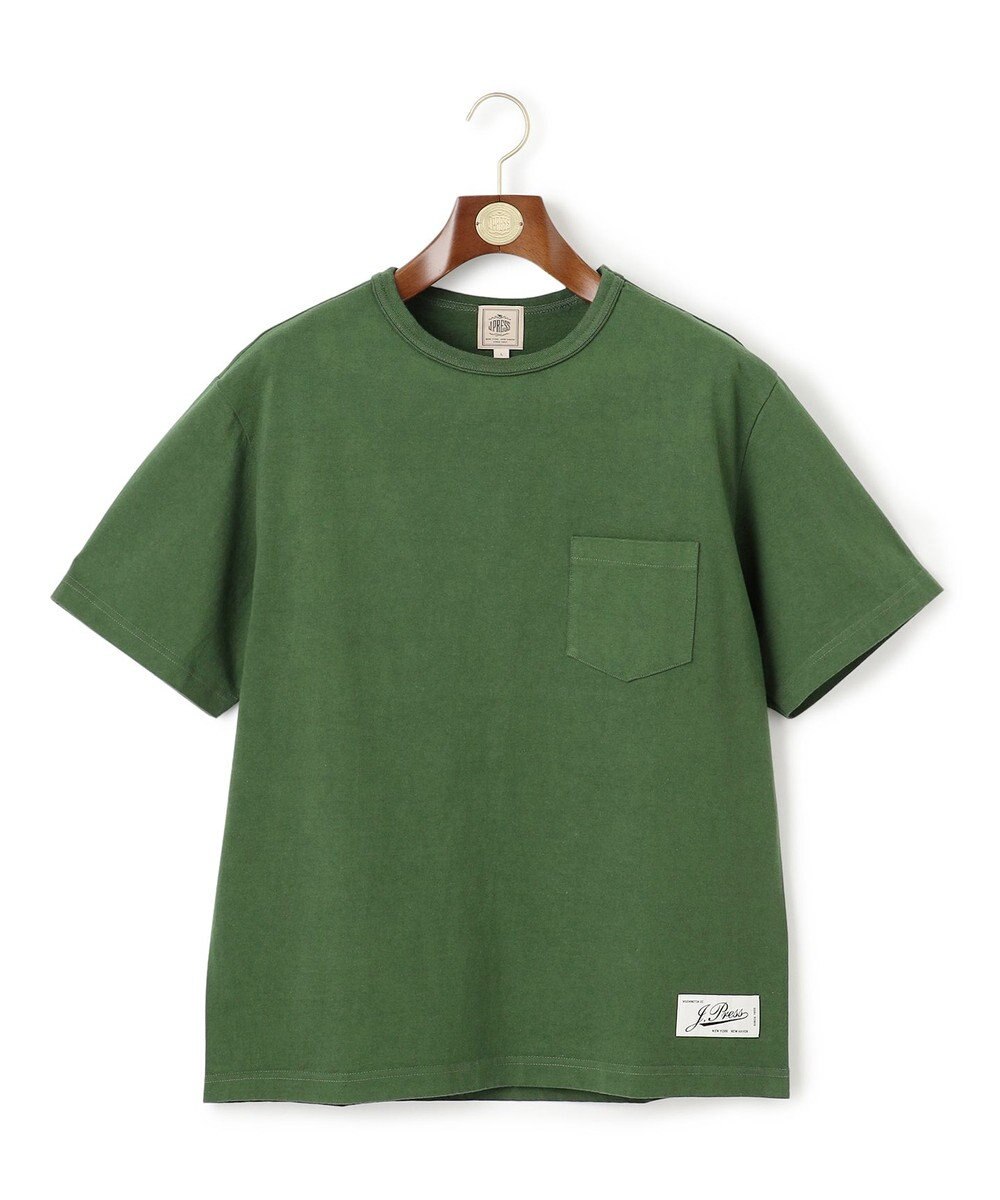 J.PRESS MEN 【NYUZELESS】ガーメントダイポケット Tシャツ 
