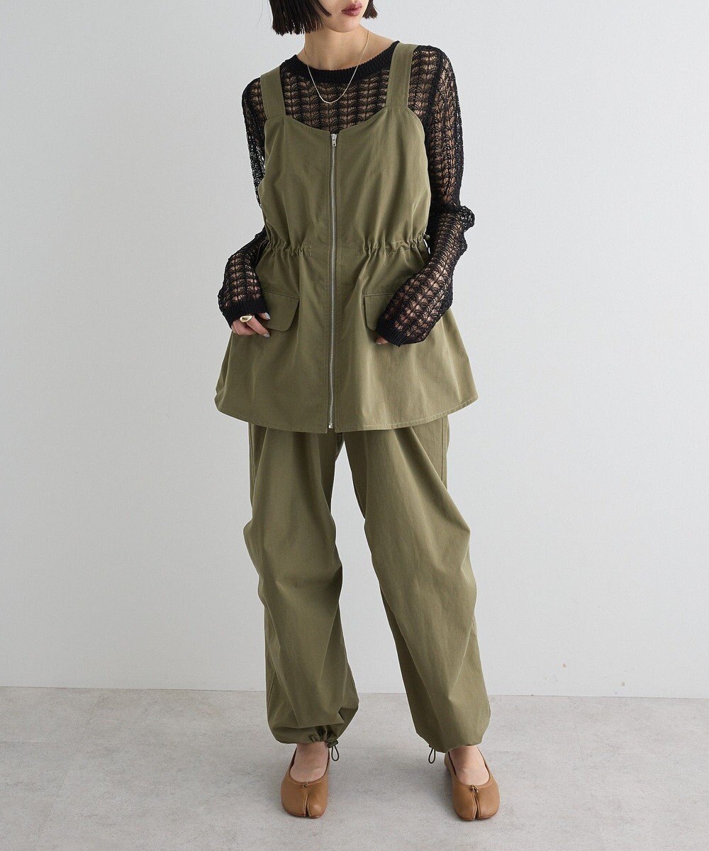 Green Parks ウ゛ィンテージペプラムオールインワン 