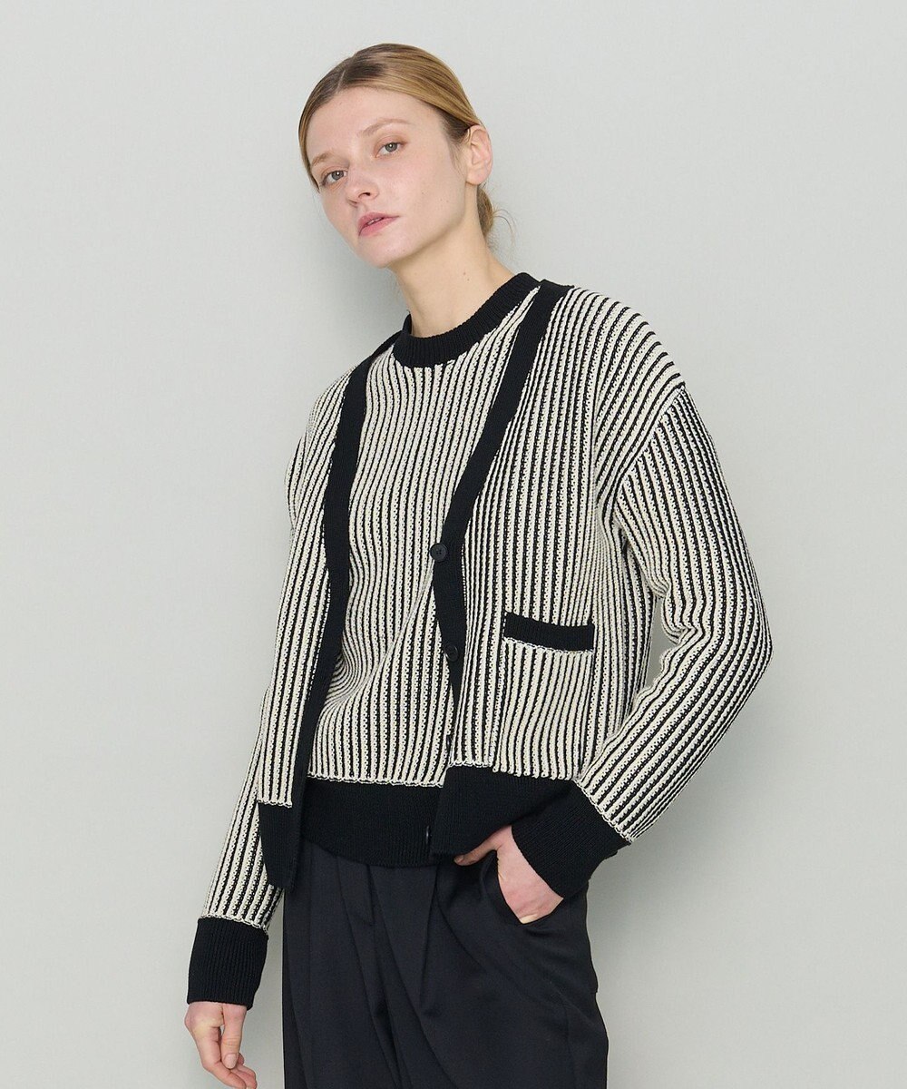 JOSEPH 【洗える】バイオテープコットン　カーディガン 