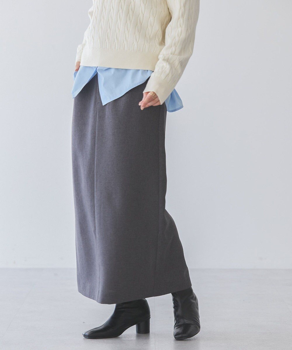 AMERICAN HOLIC イージーケアスリットタイトスカート 