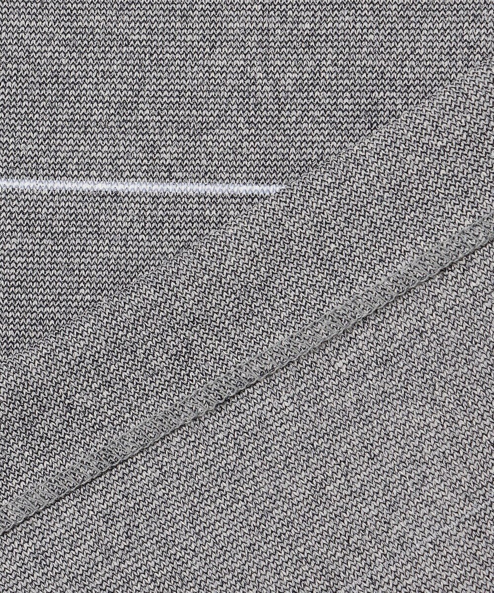 JOSEPH ABBOUD 【和紙ニット/日本素材・縫製/ 軽量/通気性/速乾性】和紙フライスボーダー Tシャツ 