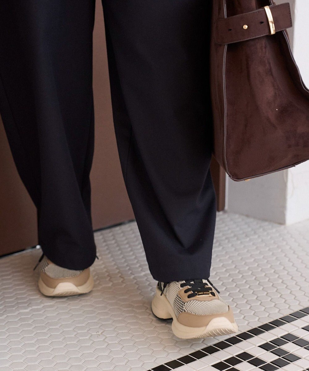 steppi 【VERY掲載 / 撥水 / 洗える】ボリュームソール スニーカー 