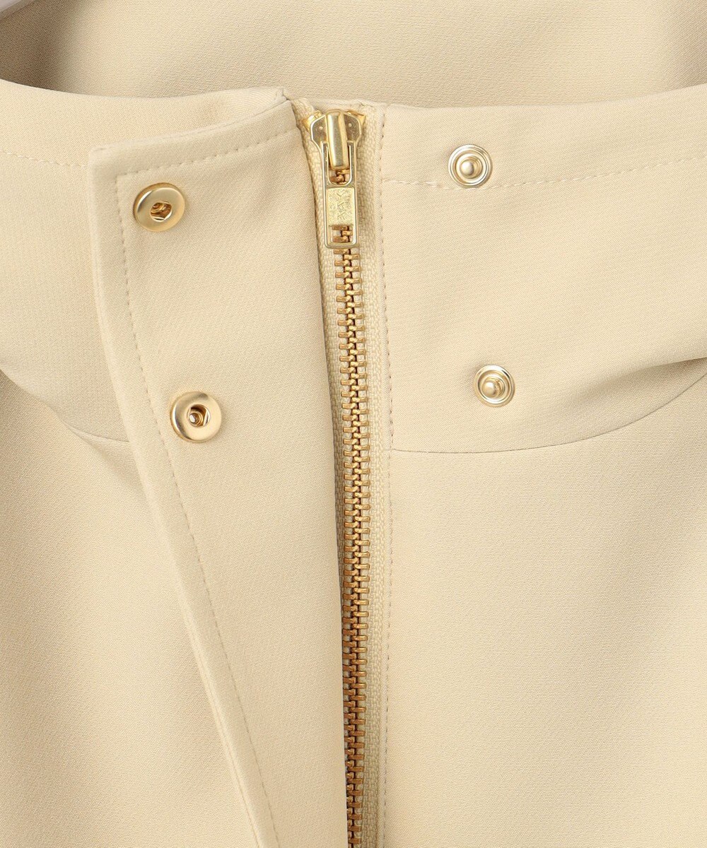 ANY SIS S 【撥水・UVカット・洗える】フーデットハーフ コート 