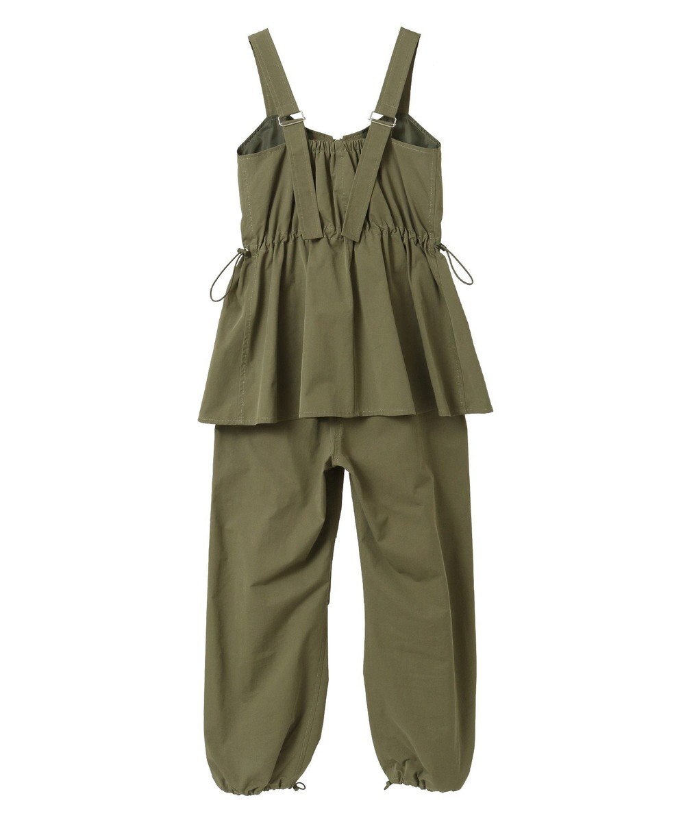 Green Parks ウ゛ィンテージペプラムオールインワン 